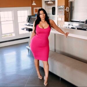 Naked Wardrobe tank midi dress